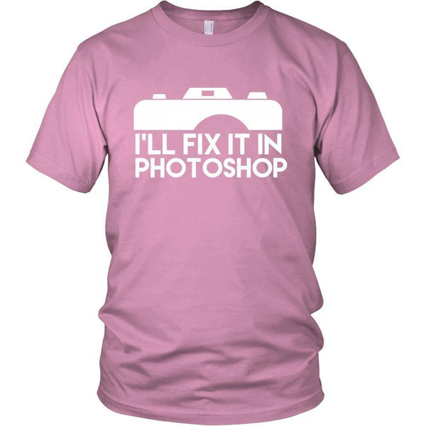 'I'll Fix It In Photoshop' Unisex T-Shirt-KaboodleWorld