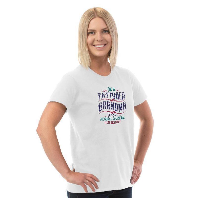 I'm a tattooed Grandma - Bella + Canvas Unisex Jersey Short-Sleeve T-Shirt-KaboodleWorld