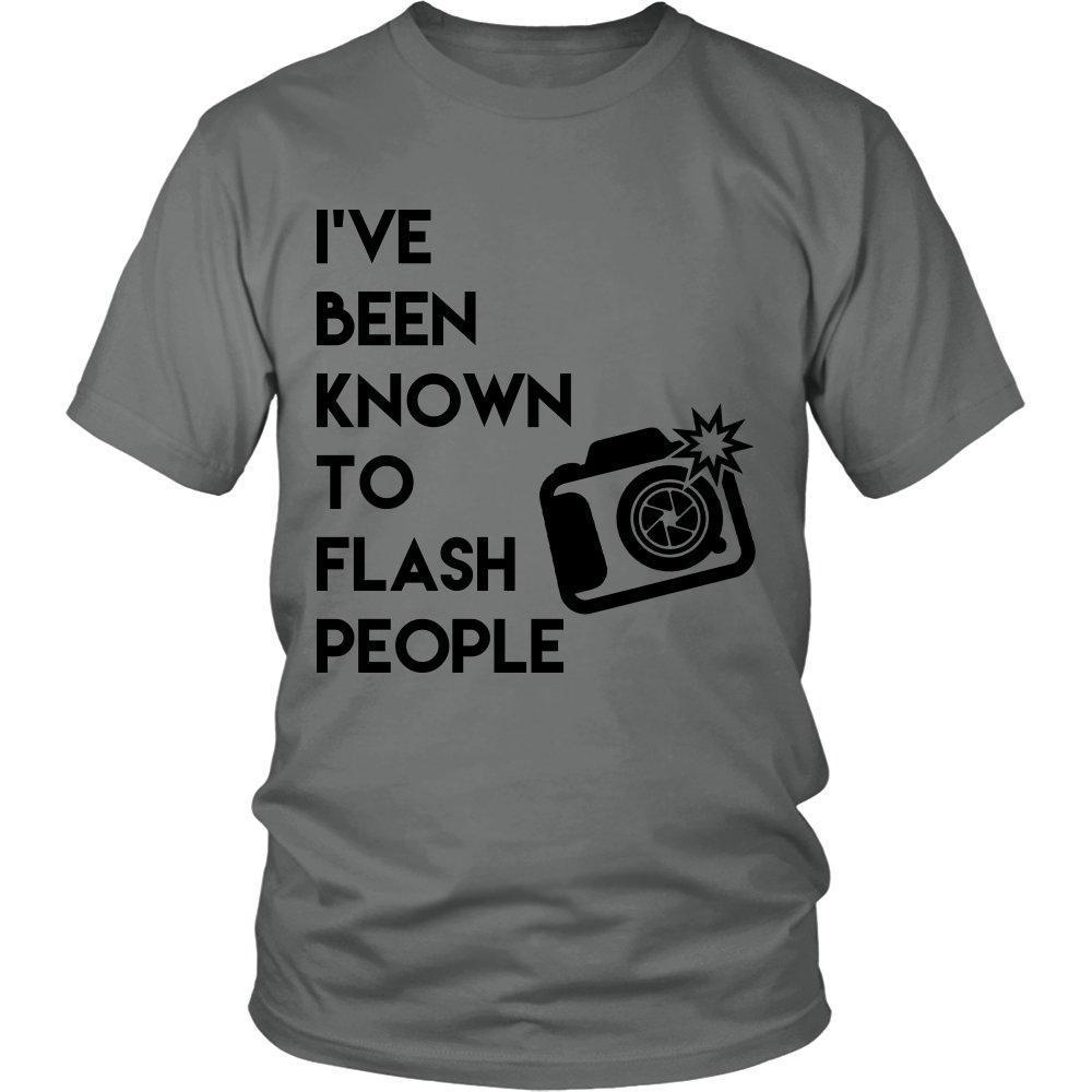 'I've Been Known To Flash People' Unisex T-Shirt-KaboodleWorld