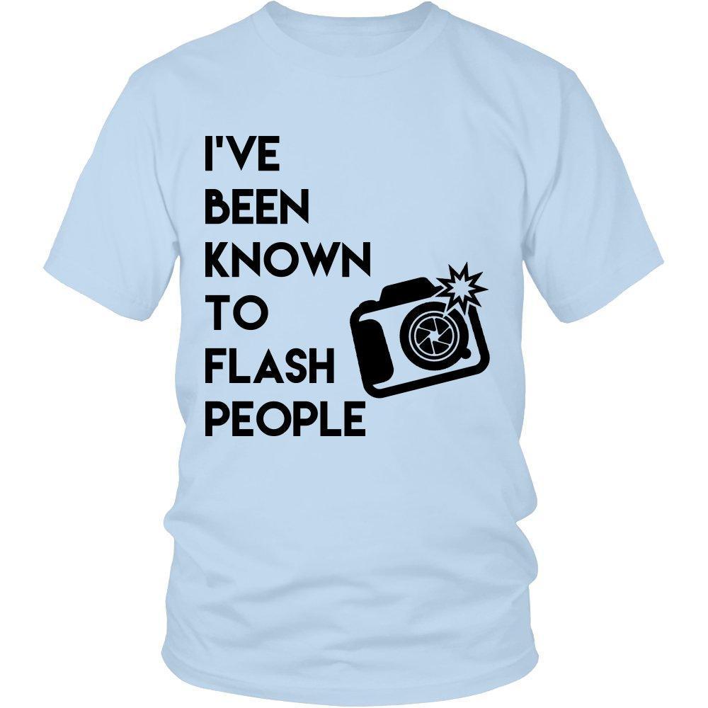 'I've Been Known To Flash People' Unisex T-Shirt-KaboodleWorld