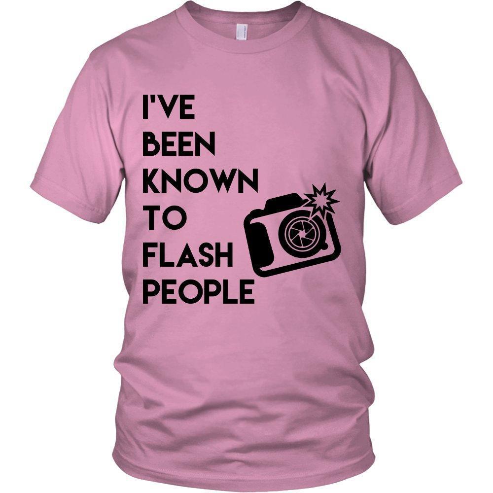 'I've Been Known To Flash People' Unisex T-Shirt-KaboodleWorld