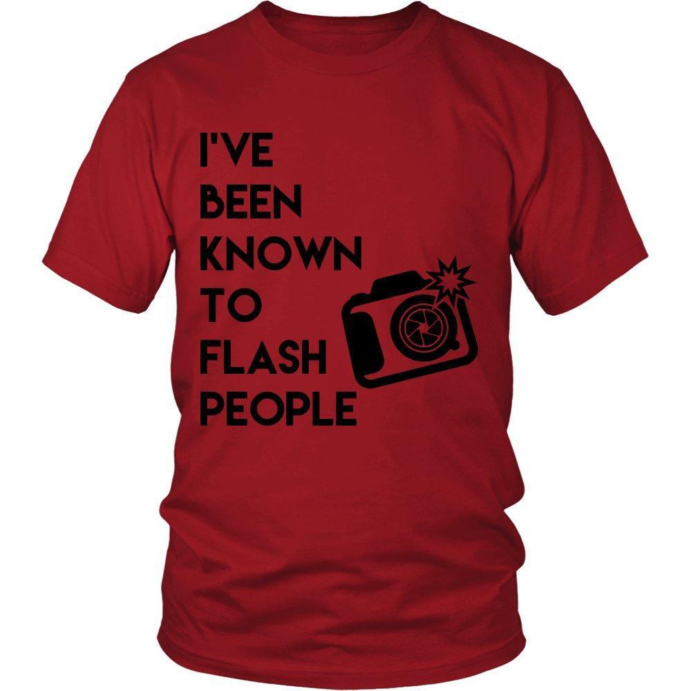 'I've Been Known To Flash People' Unisex T-Shirt-KaboodleWorld