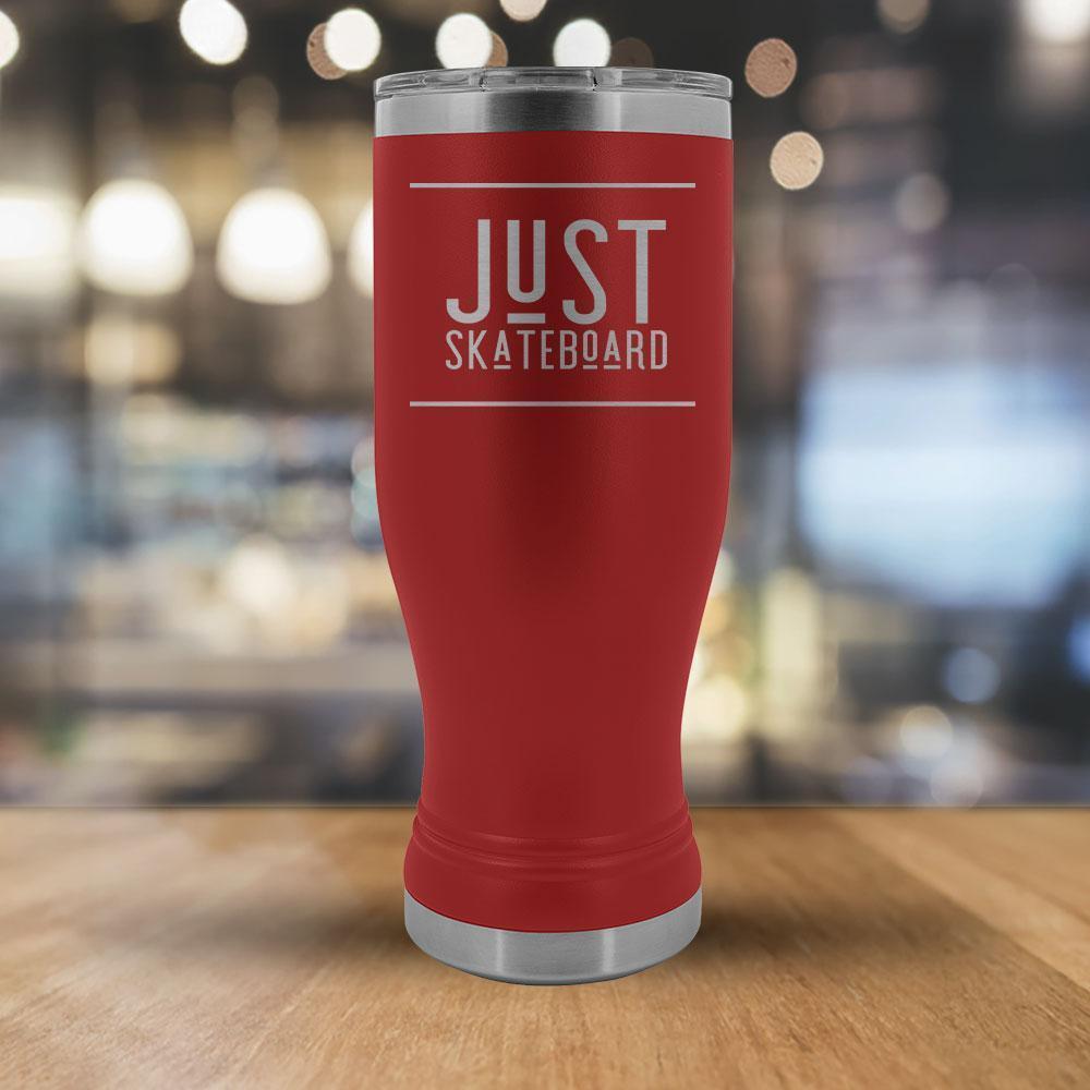 Just Skateboard - 20oz Boho Tumbler-KaboodleWorld