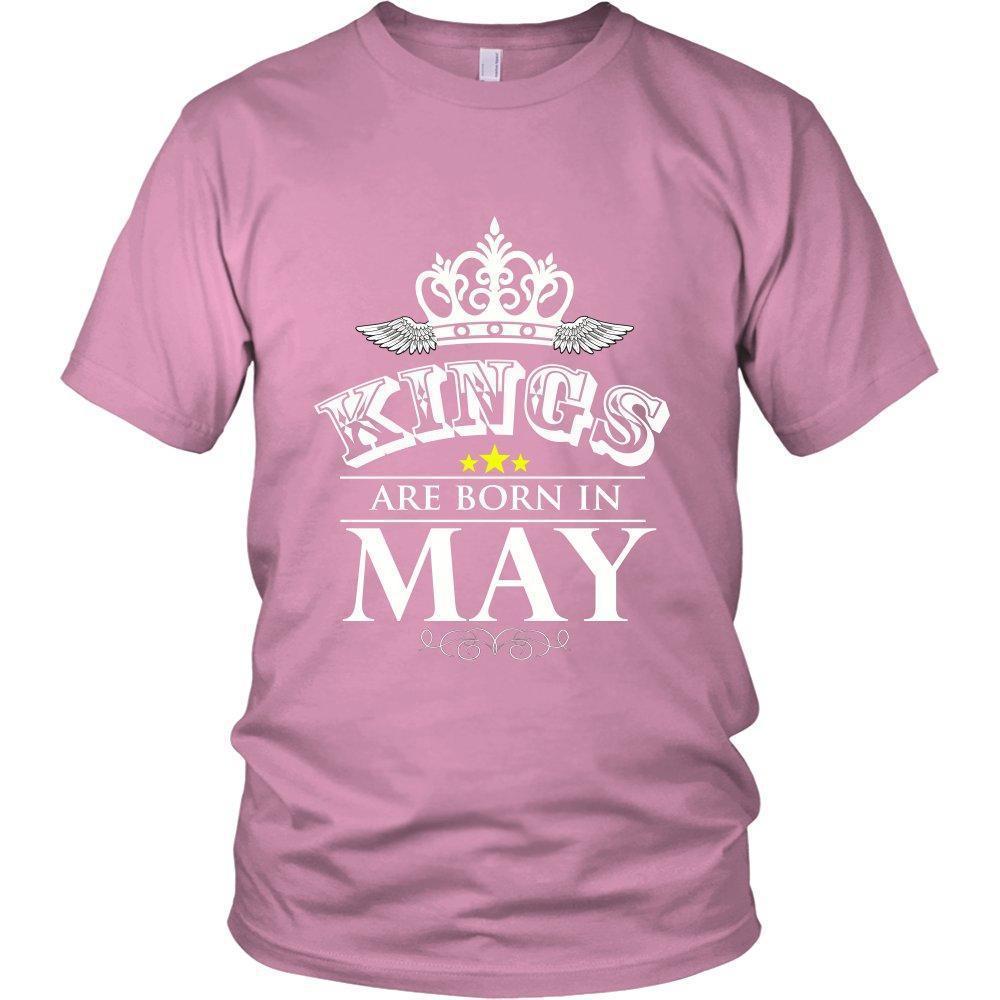 Kings are Born in May Unisex Shirt-KaboodleWorld