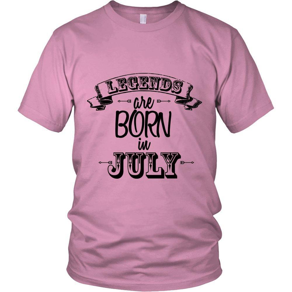 'Legends are Born in July' Unisex Shirt B-KaboodleWorld