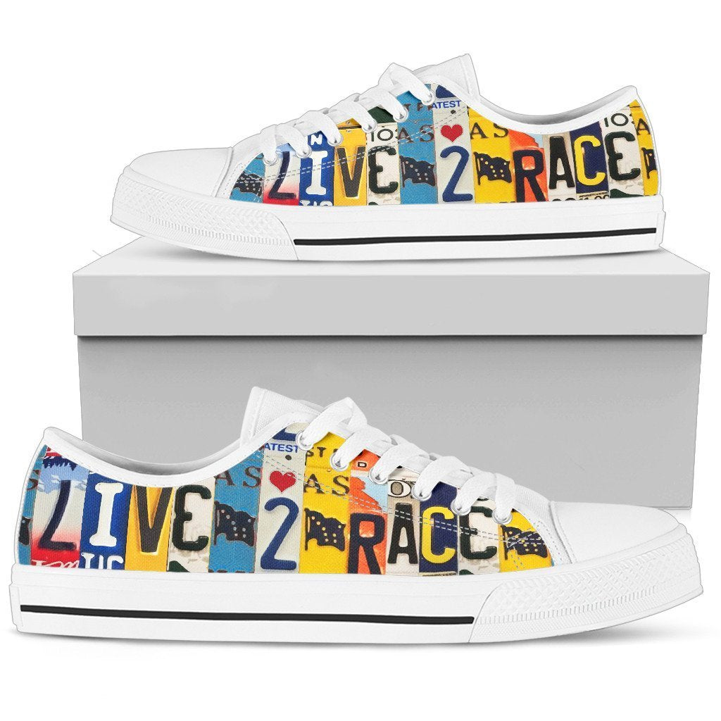 Live 2 Race Low Top Shoes Men-KaboodleWorld