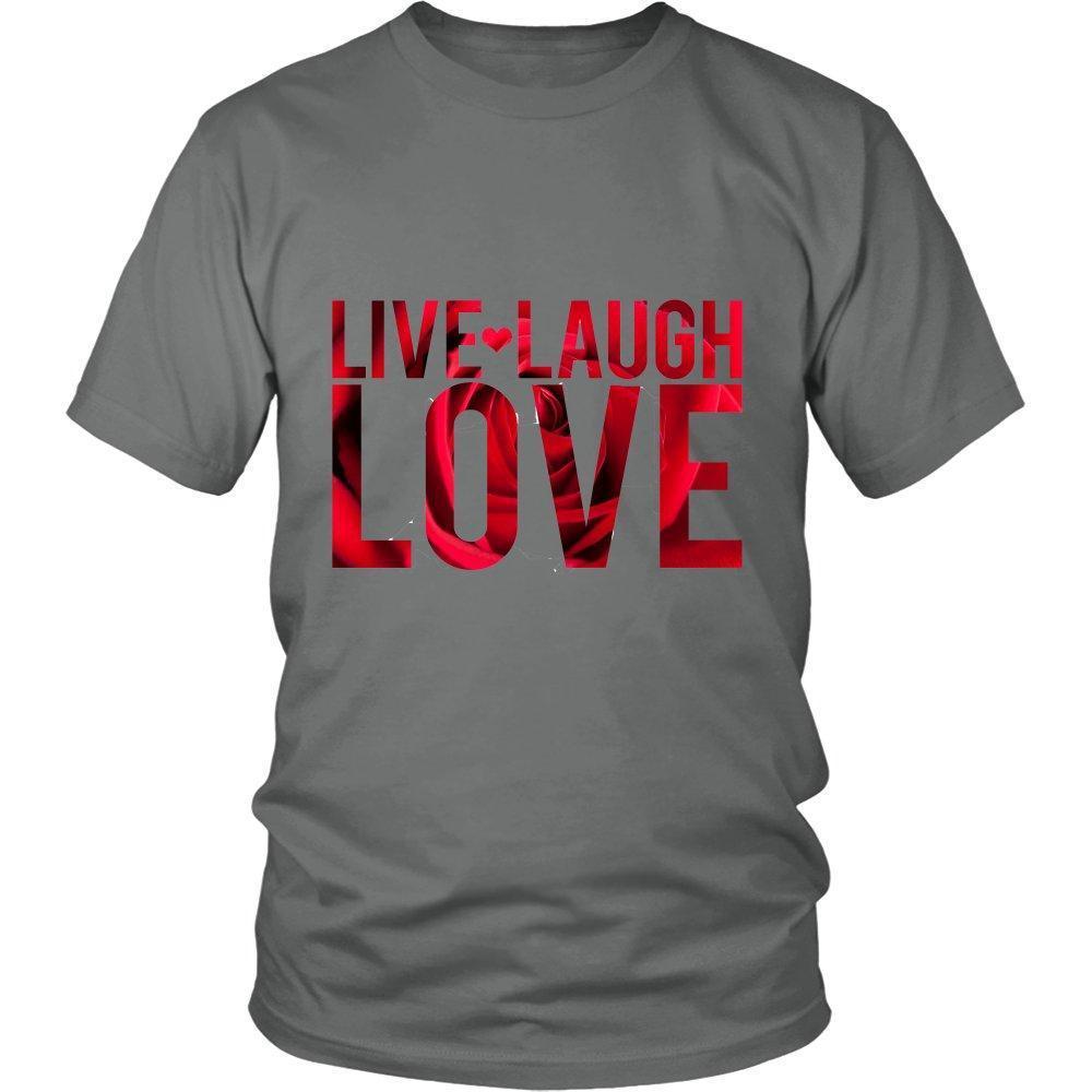 Live Laugh Love Unisex T-Shirt-KaboodleWorld