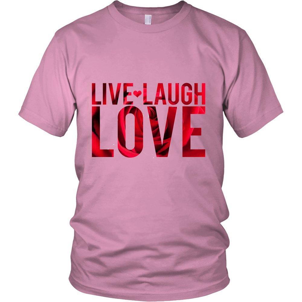Live Laugh Love Unisex T-Shirt-KaboodleWorld