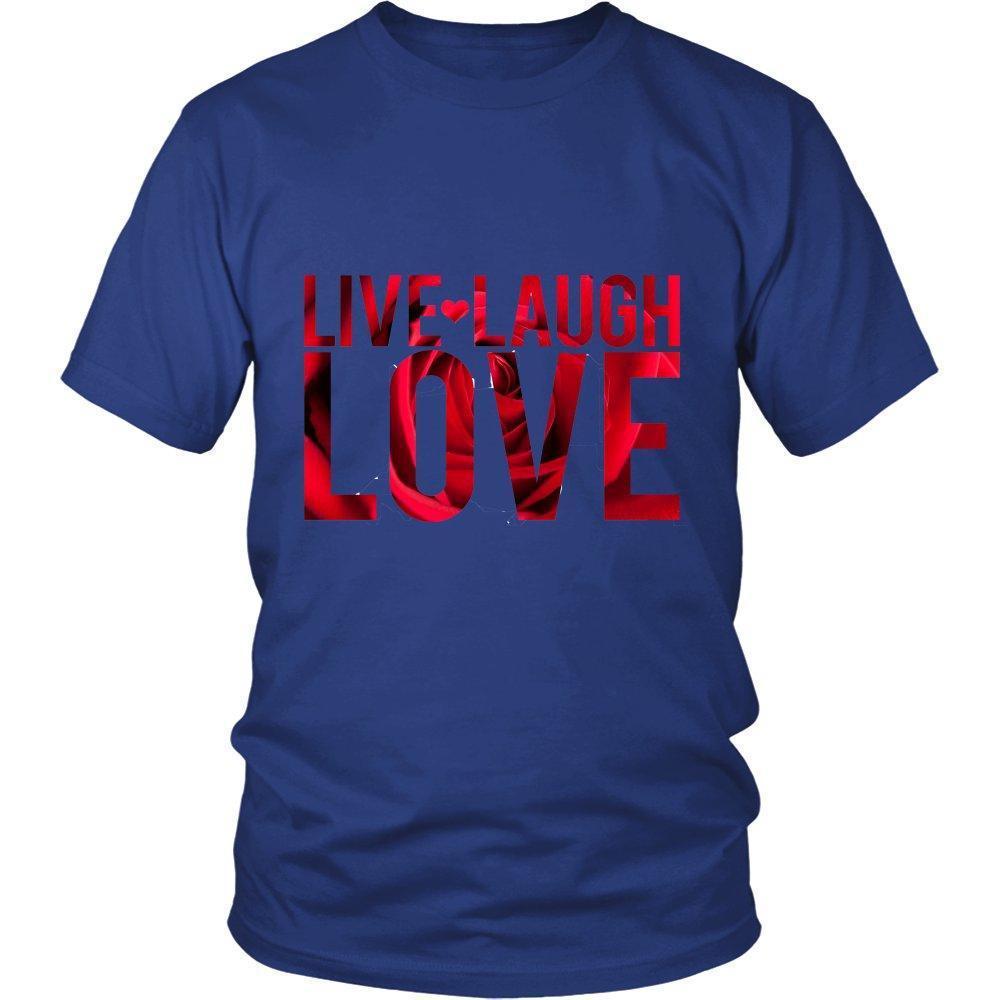 Live Laugh Love Unisex T-Shirt-KaboodleWorld
