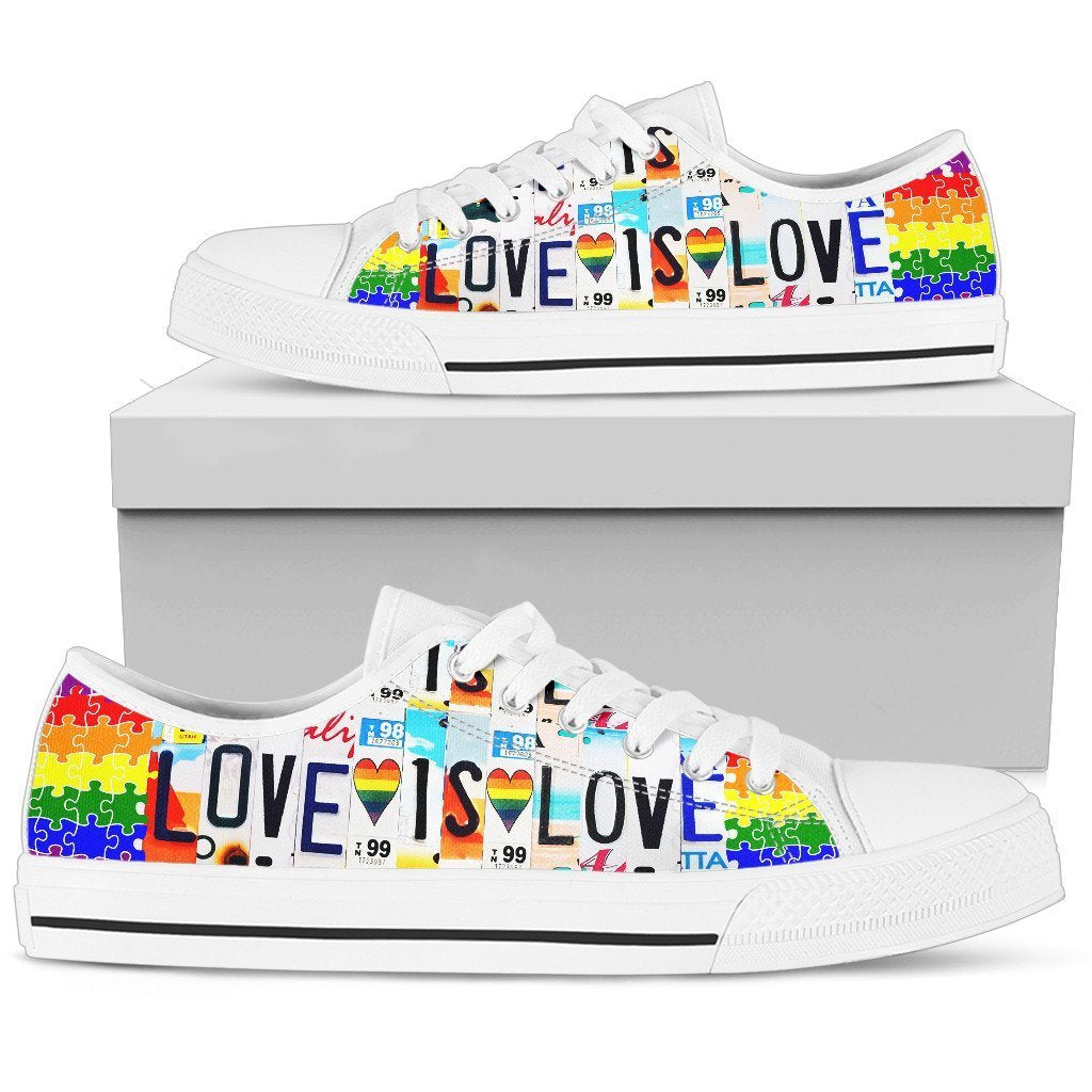 Love Is Love - Low Top Women-KaboodleWorld