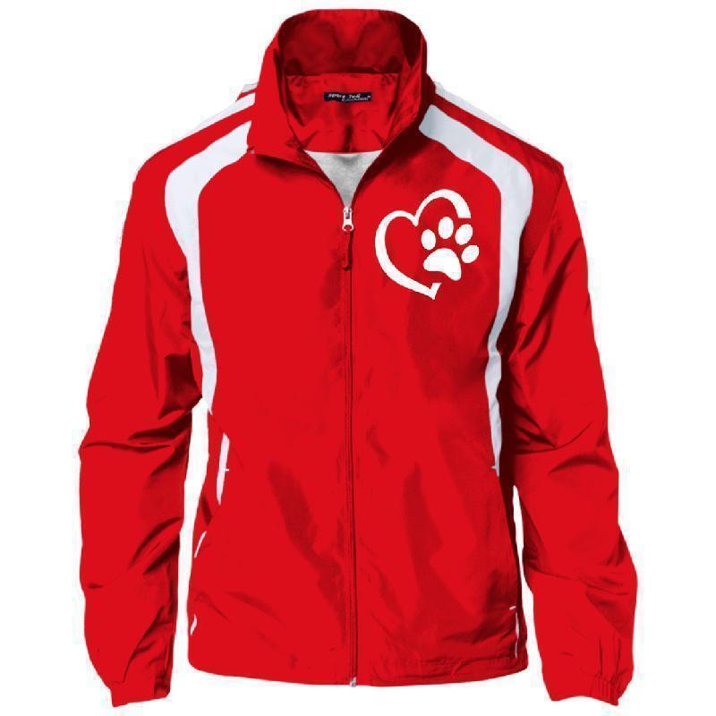 Love Paw Sport-Tek Jersey-Lined Jacket-KaboodleWorld