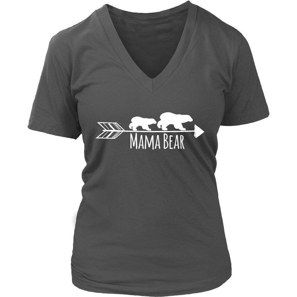 'Mama Bear' Women T-Shirt-KaboodleWorld