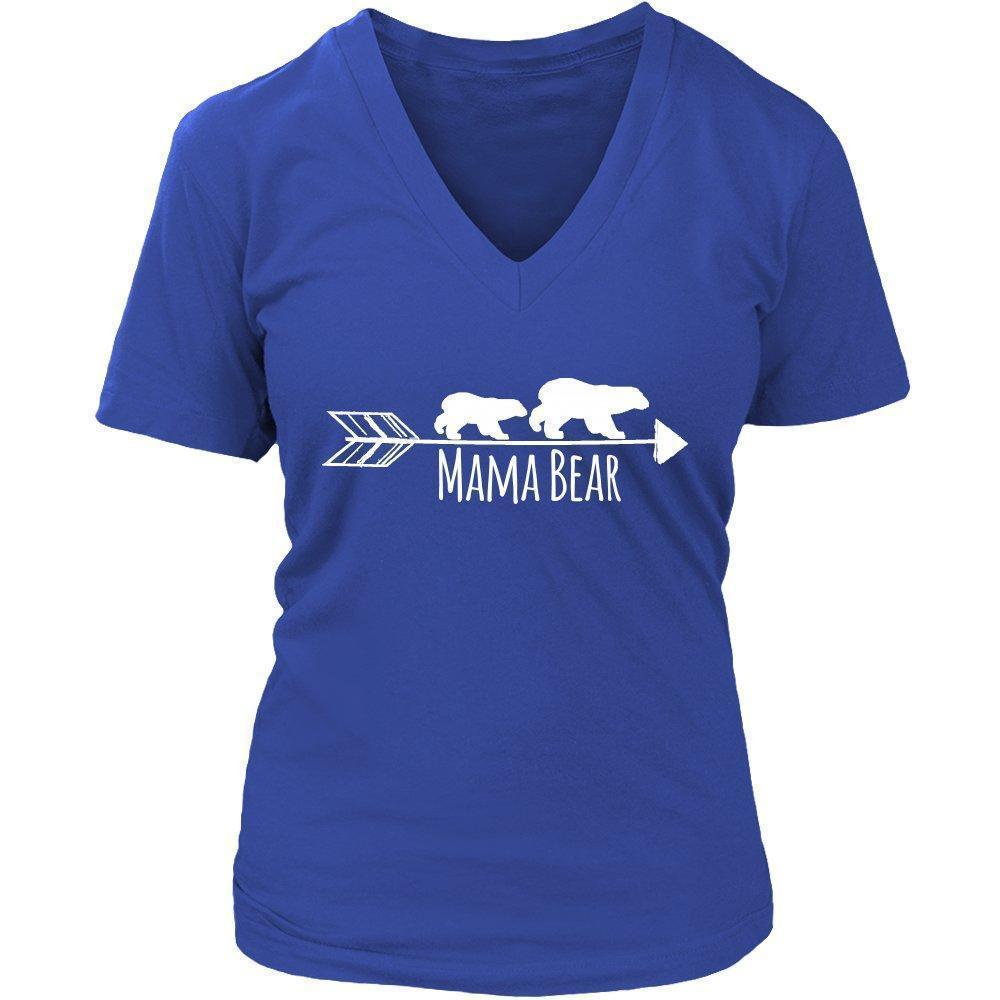 'Mama Bear' Women T-Shirt-KaboodleWorld
