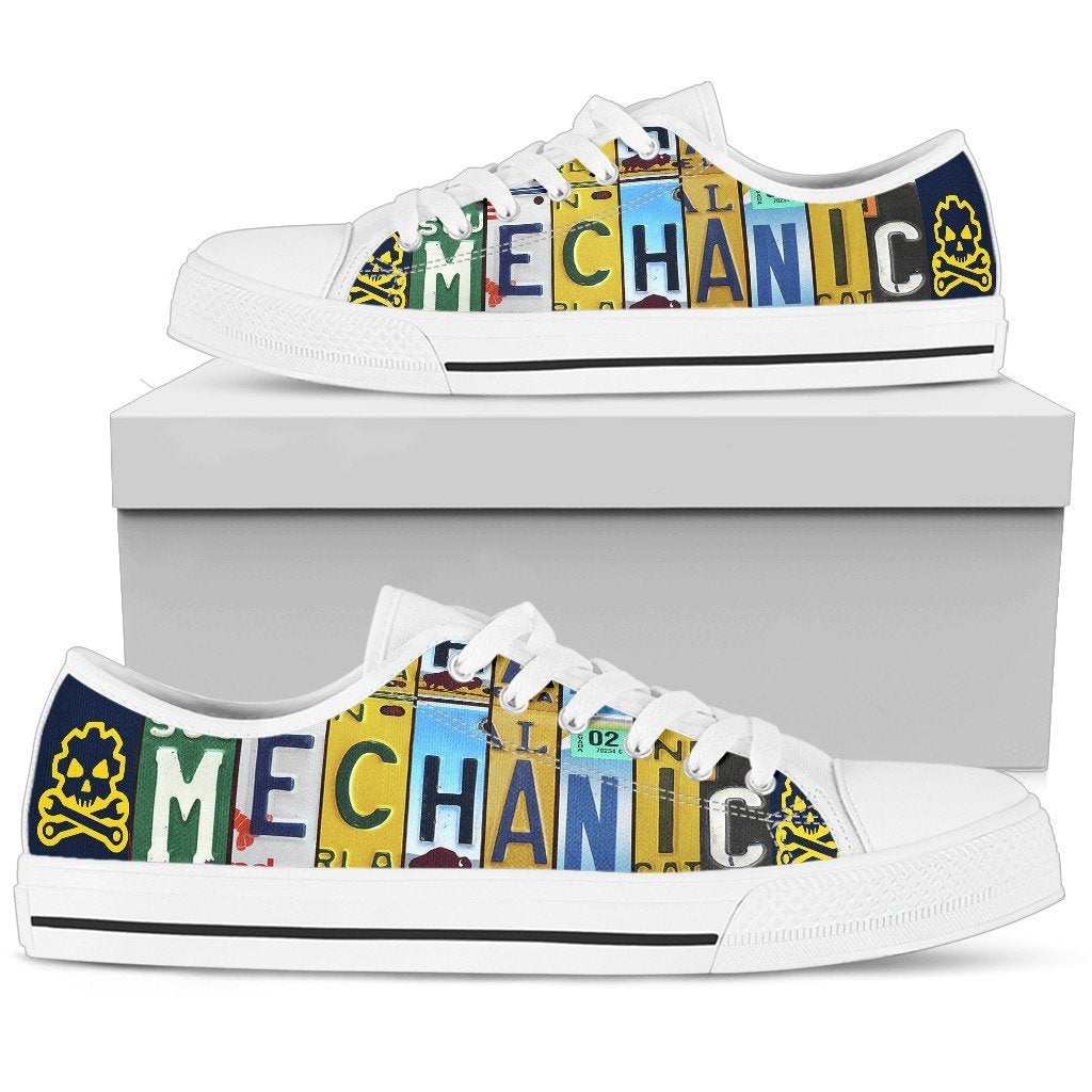 Mechanic Low Top Shoes Women-KaboodleWorld