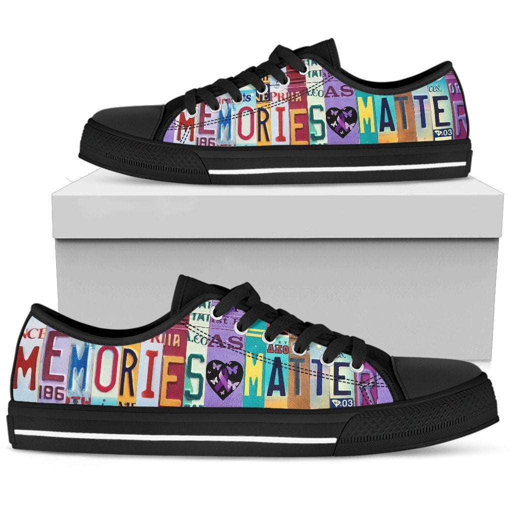Memories Matter Low Top Shoes-KaboodleWorld