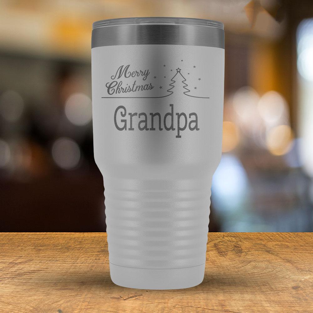 Merry Christmas Grandpa - 30oz Tumbler-KaboodleWorld