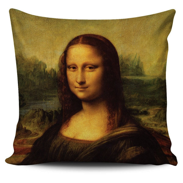 Mona Lisa Pillow Cover-KaboodleWorld