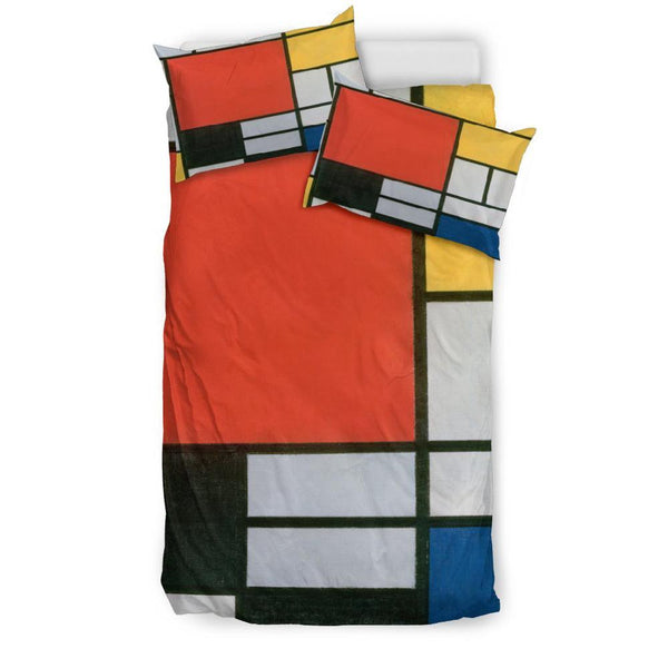 Mondrian Composition 21 Duvet Set-KaboodleWorld