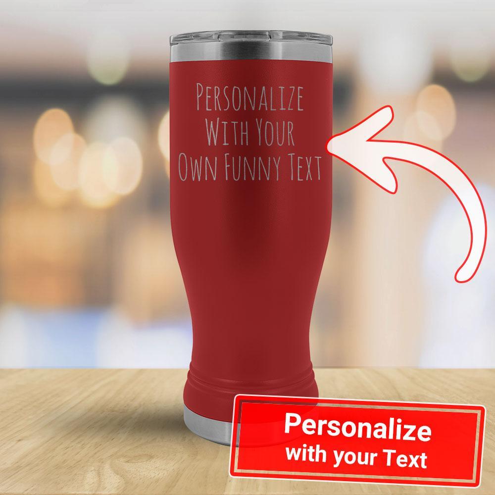 Personalize Own Funny Text - 20oz Boho Tumbler-KaboodleWorld