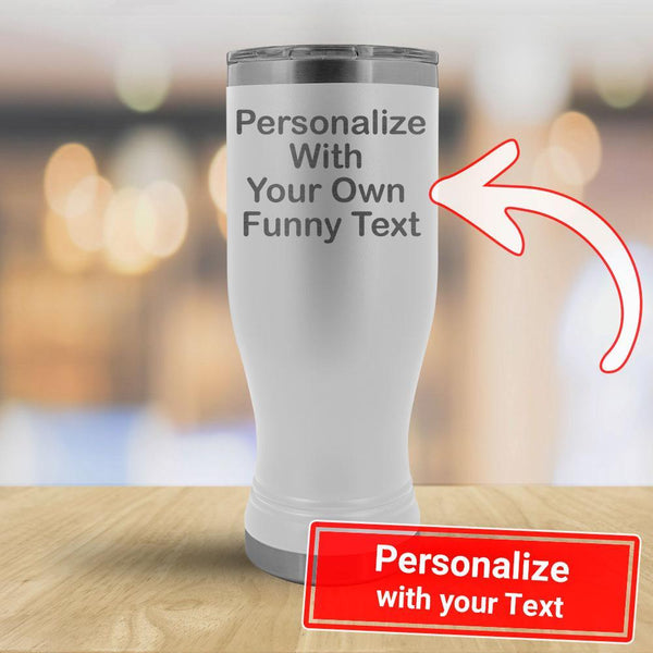 Personalize with your own Funny Text - 20oz Boho Tumbler - B-KaboodleWorld