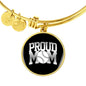 Proud Baseball Mom Bangle-KaboodleWorld