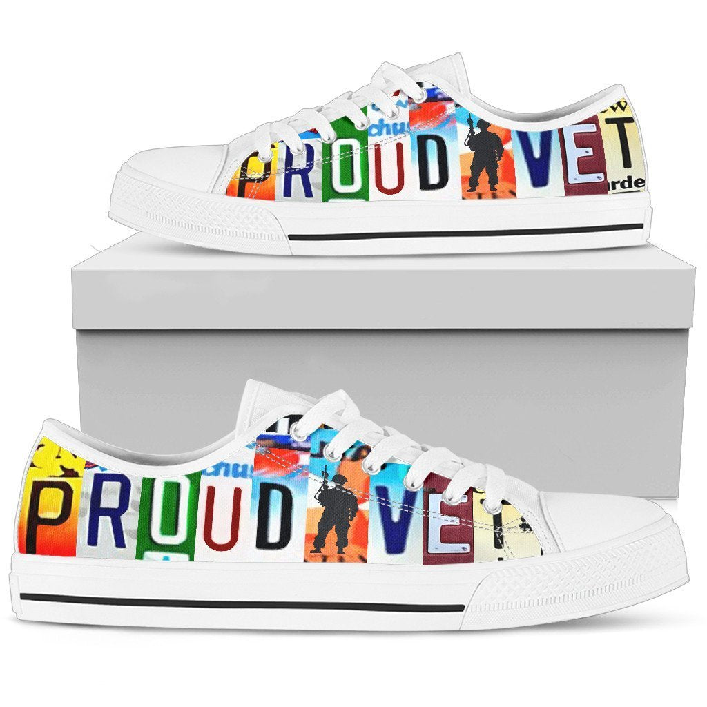 Proud Vet Low Top Shoes Women-KaboodleWorld