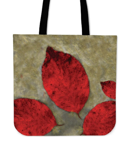 Red Dogwood - Cotton Tote-KaboodleWorld