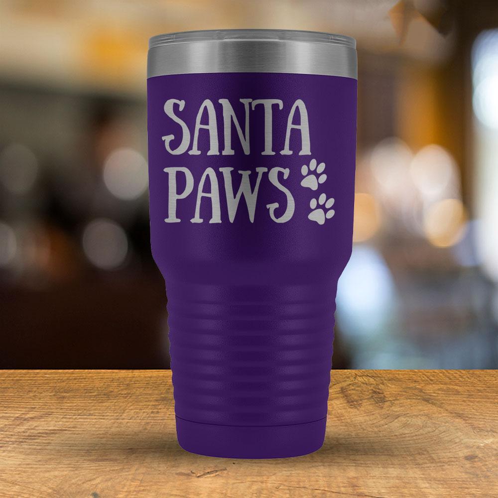 Santa Paws - 30oz Tumbler-KaboodleWorld