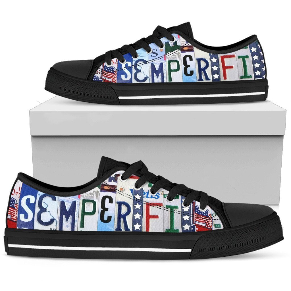 Semper fi Low Top Shoes - Men-KaboodleWorld
