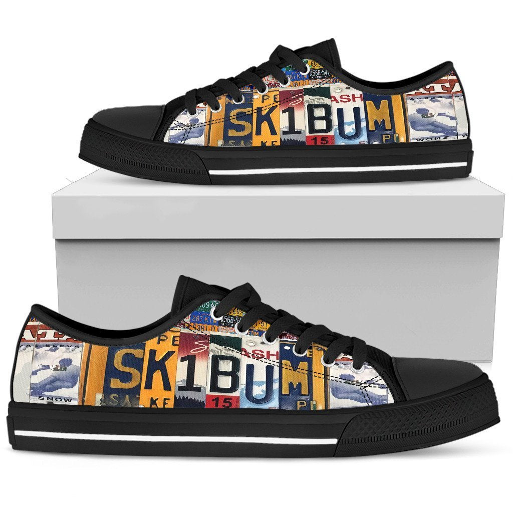 Ski Bum Low Top Shoes Women-KaboodleWorld