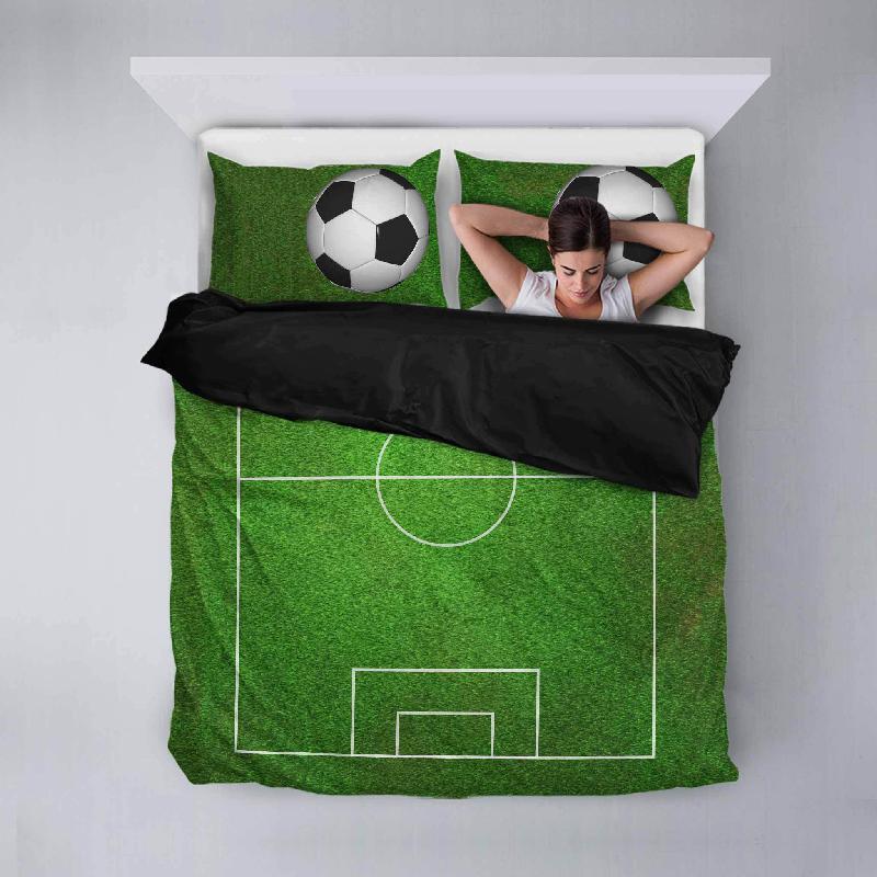 Soccer Duvet Cover Set-KaboodleWorld