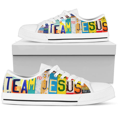 Team Jesus Low Top Shoes-KaboodleWorld