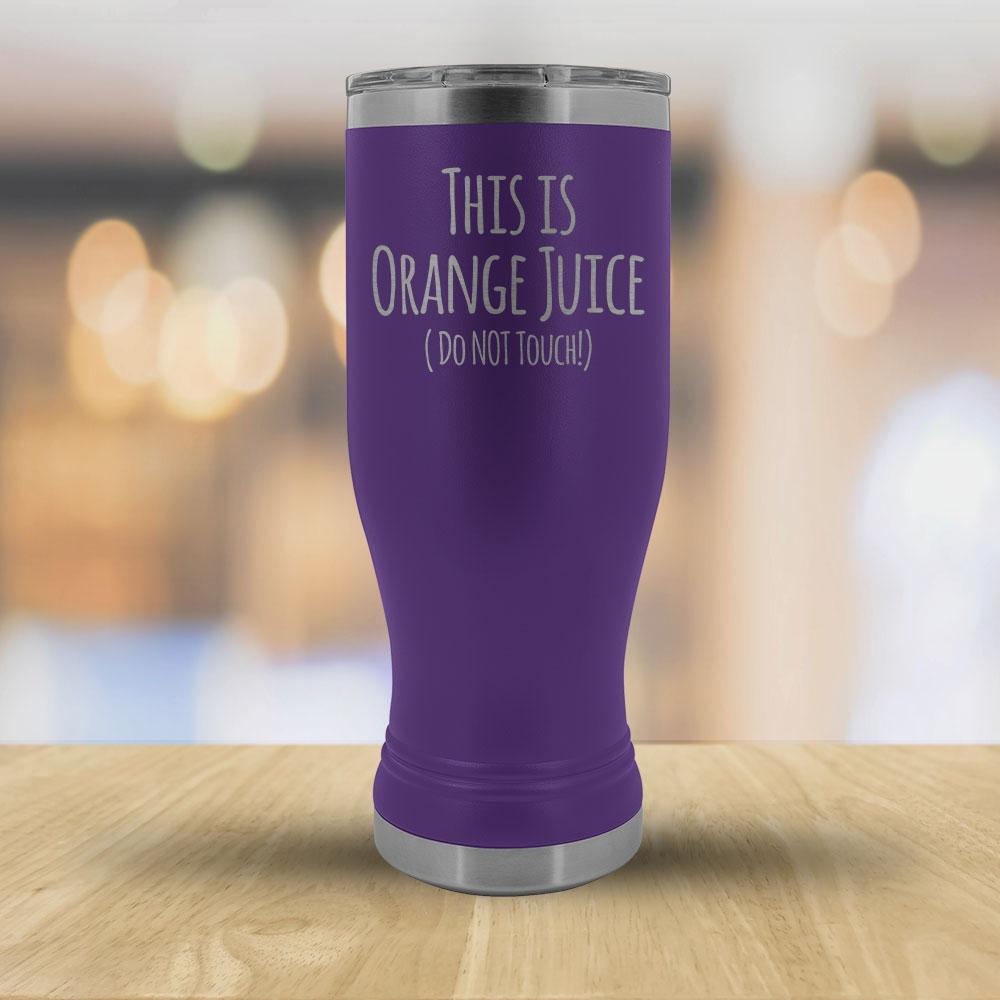 This is Orange Juice - do not touch - 20oz Boho Tumbler-KaboodleWorld