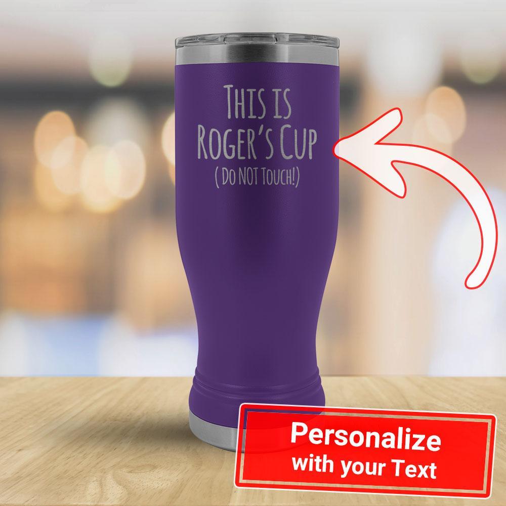 This is PERSONALIZE's Cup - do not touch - 20oz Boho Tumbler-KaboodleWorld