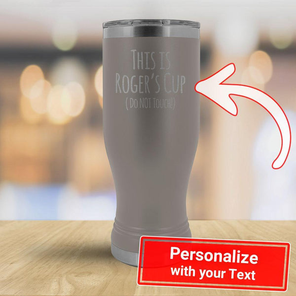 This is PERSONALIZE's Cup - do not touch - 20oz Boho Tumbler-KaboodleWorld