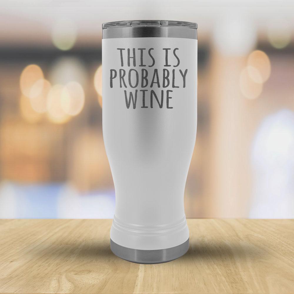 This is Probably Wine - 20oz Boho Tumbler-KaboodleWorld
