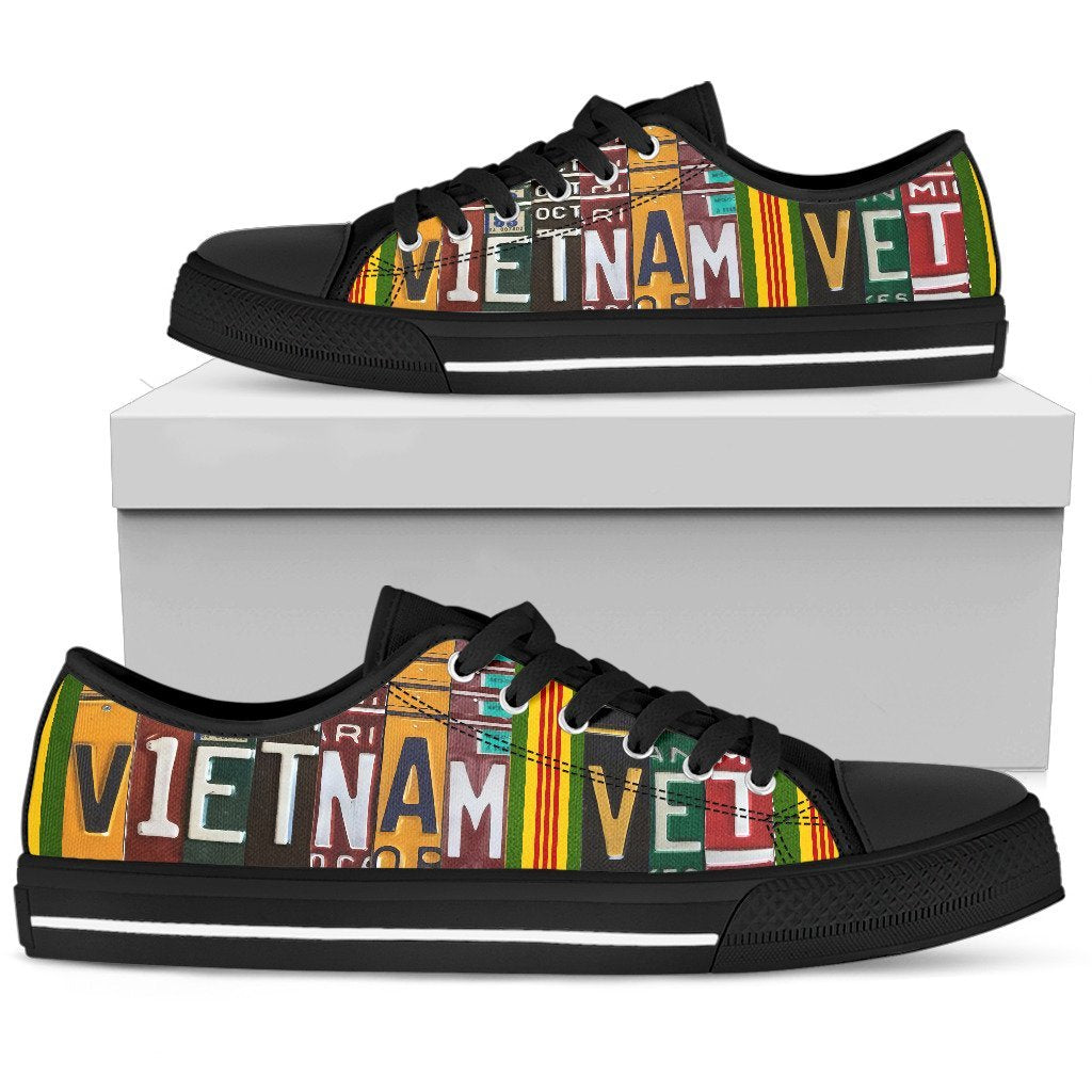Vietnam Vet Low Top Shoes-KaboodleWorld
