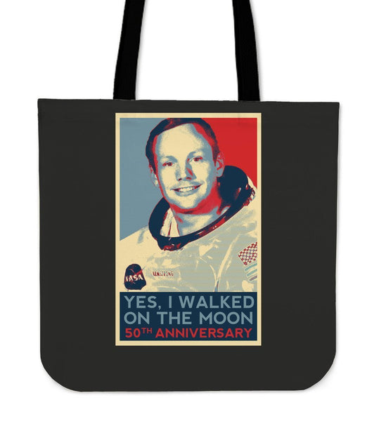 Yes, I Walked on the Moon - Tote bag-KaboodleWorld