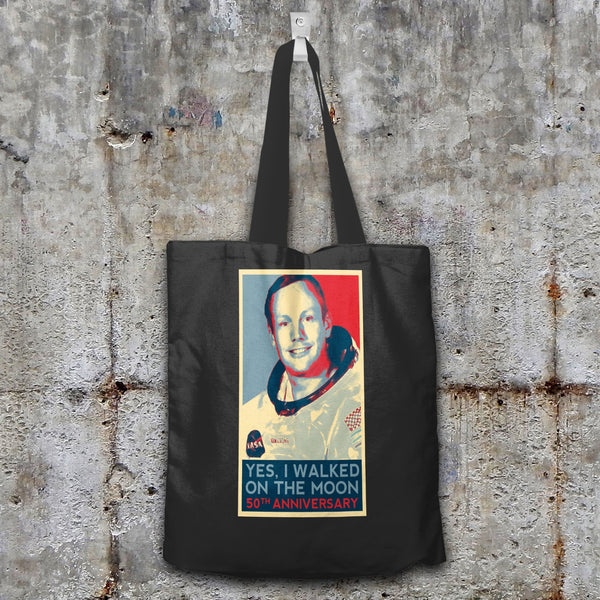Yes, I Walked on the Moon - Tote bag-KaboodleWorld