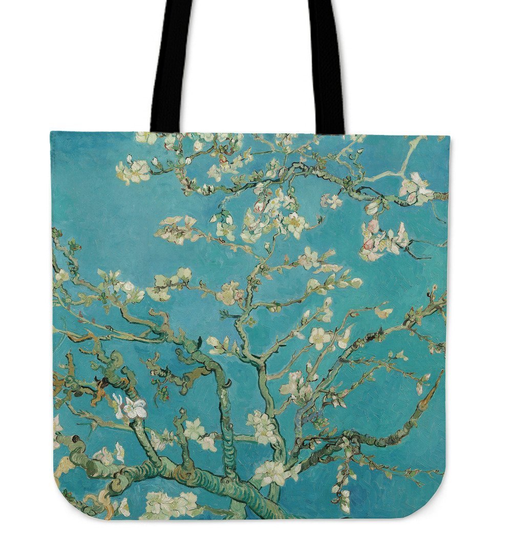 van Gogh Almond Blossom Cotton Tote Bag-KaboodleWorld