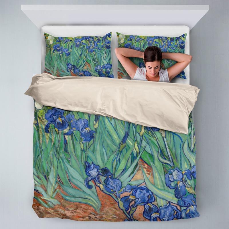 van Gogh Irises Duvet Set-KaboodleWorld