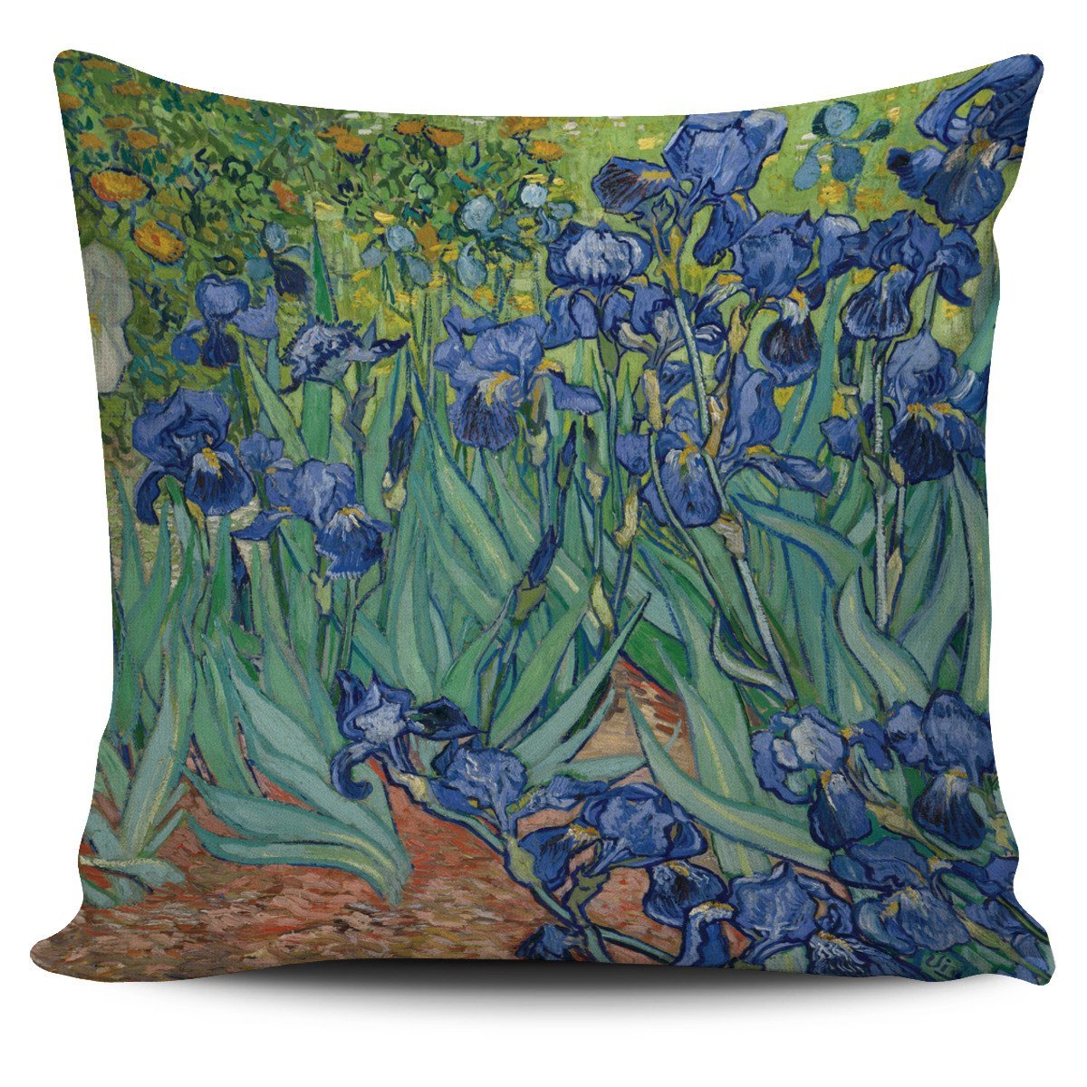 van Gogh's Irises Pillow Cover-KaboodleWorld