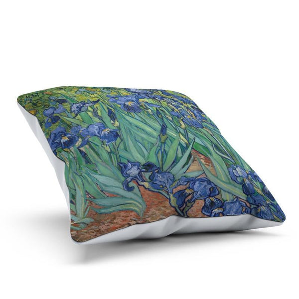 van Gogh's Irises Pillow Cover-KaboodleWorld