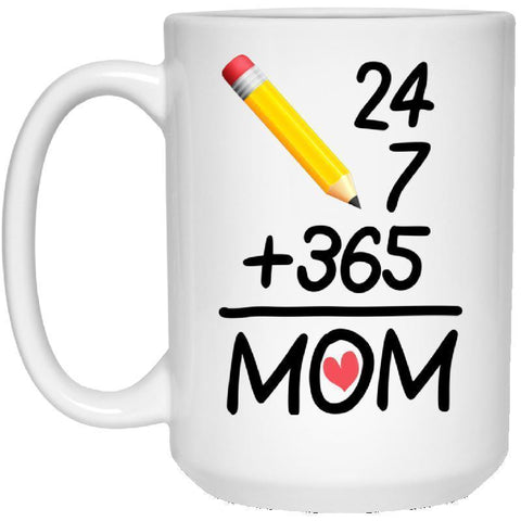 365 Mom 15 oz. White Mug-KaboodleWorld