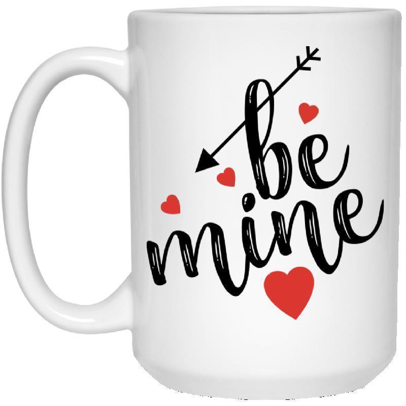 Be Mine 15 oz. White Coffee Mug-KaboodleWorld