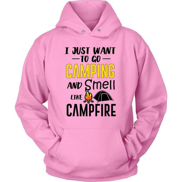 'I Just Want To Go Camping..' Unisex Hoodie-KaboodleWorld