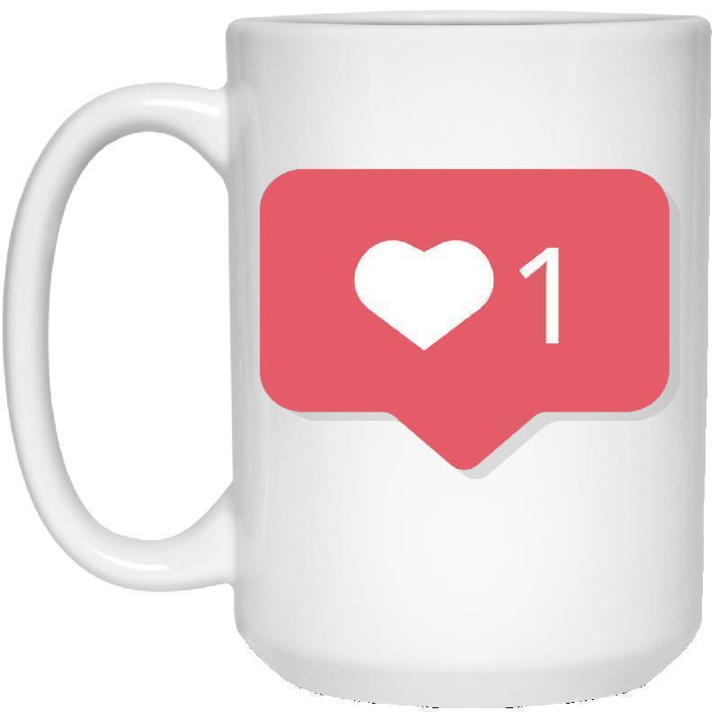 Instagram Love 15 oz. White Mug-KaboodleWorld