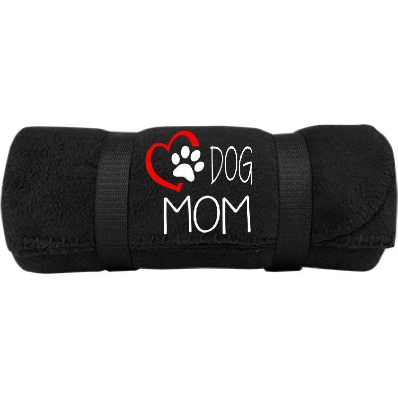 Love Dog Mom Port & Co. Fleece Blanket-KaboodleWorld