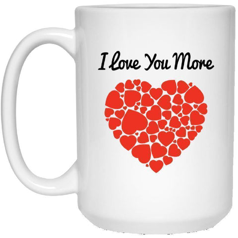 Love More 15 oz. White Mug-KaboodleWorld