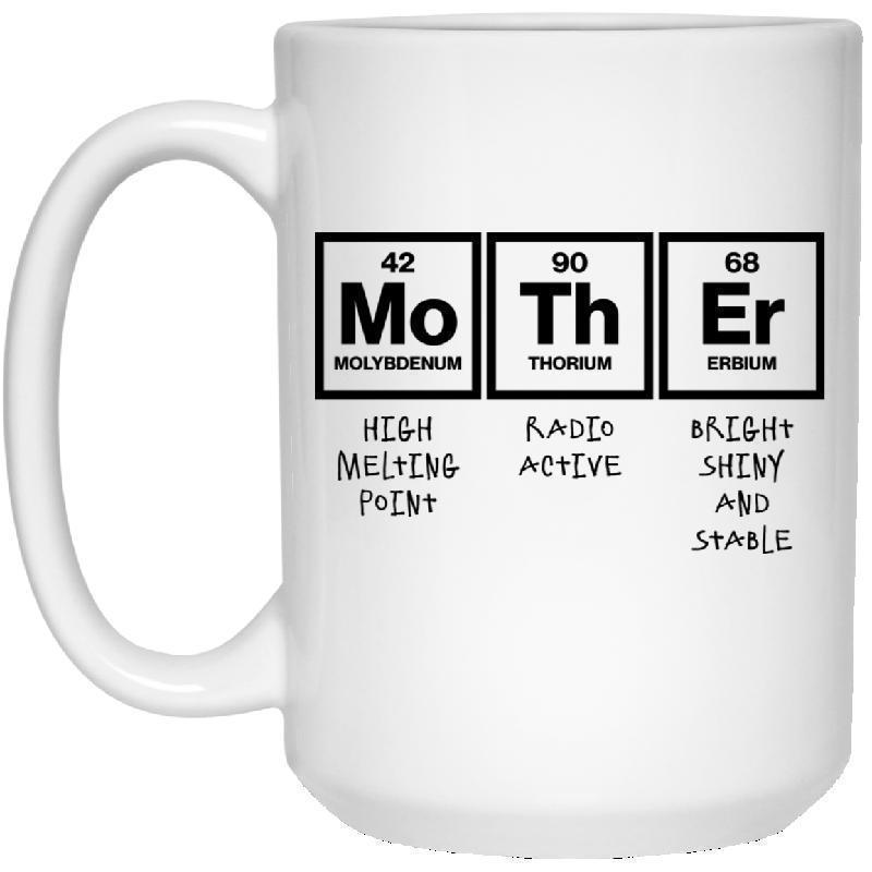Mother Elements 15 oz. White Mug-KaboodleWorld